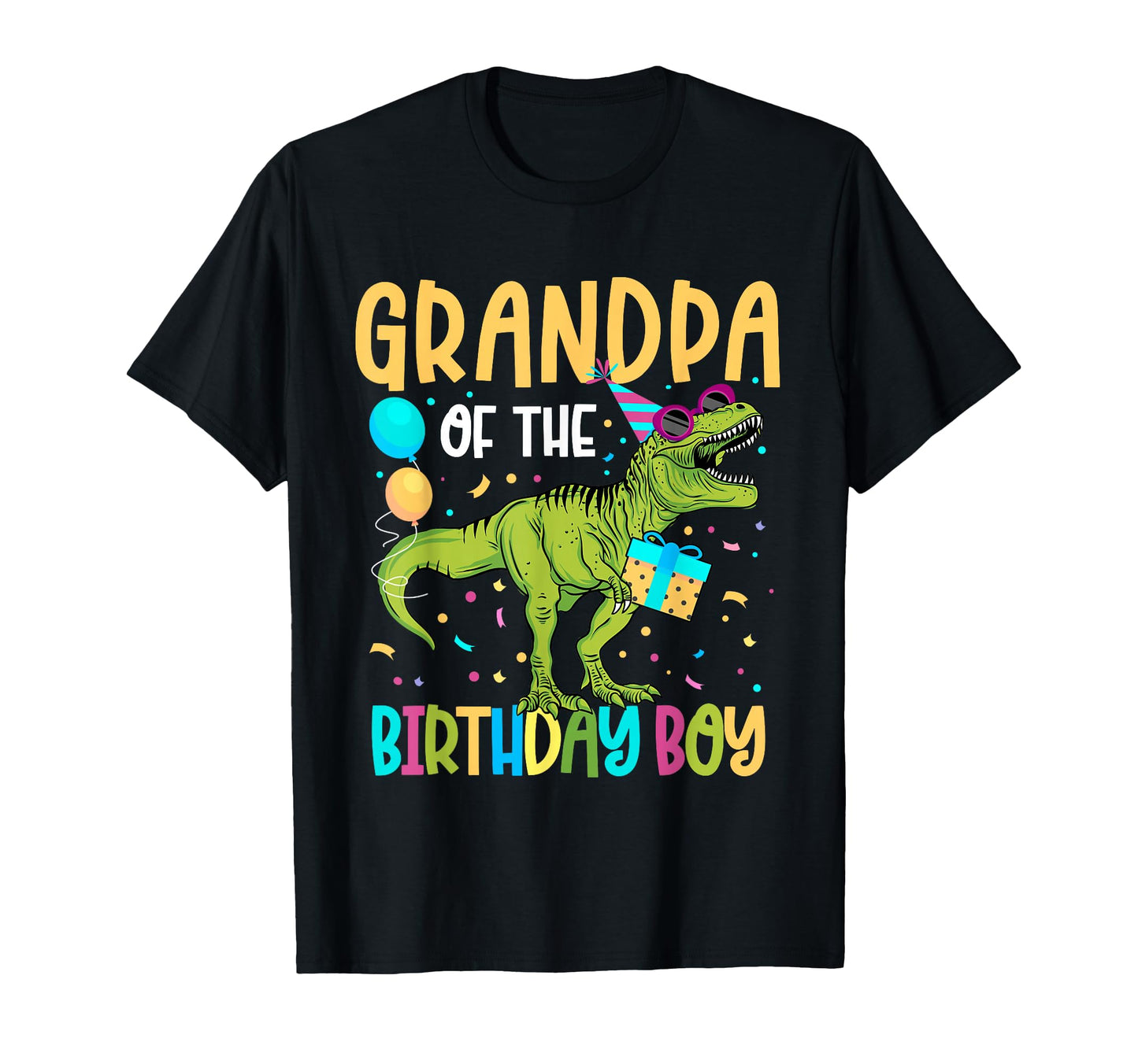 Grandpa Birthday Family Matching T-Shirt - Custom Art Print for Adults - T-Shirt, Sweatshirt, Hoodie