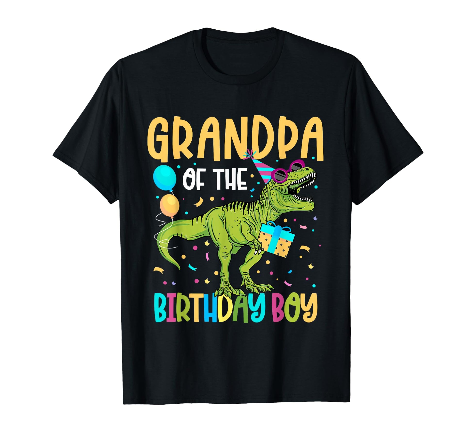 Grandpa Birthday Family Matching T-Shirt - Custom Art Print for Adults - T-Shirt, Sweatshirt, Hoodie