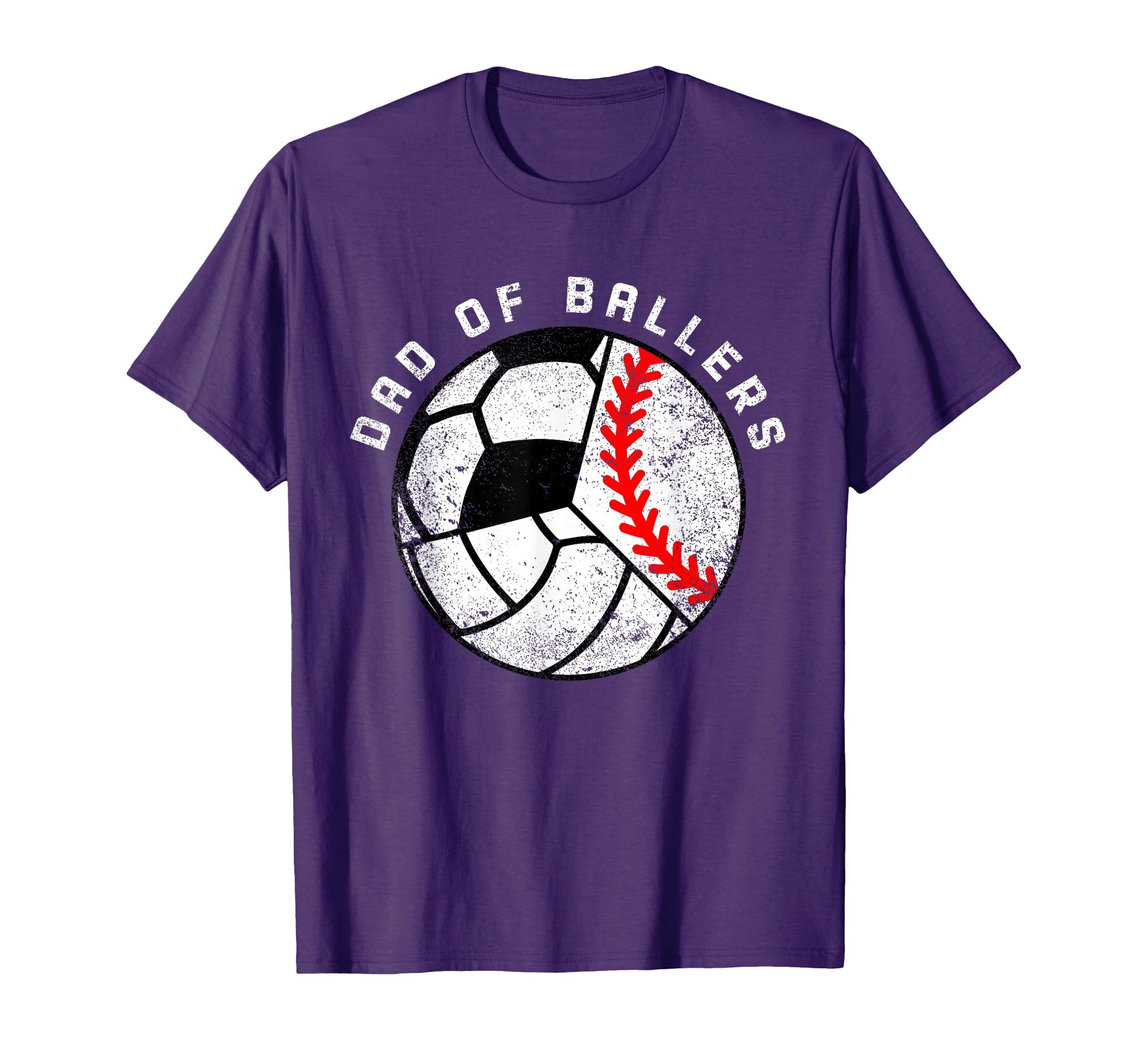 Dad Ballers Funny Baseball Volleyball T-Shirt - Streetwear Style Unisex - T-Shirt, Sweatshirt, Hoodie