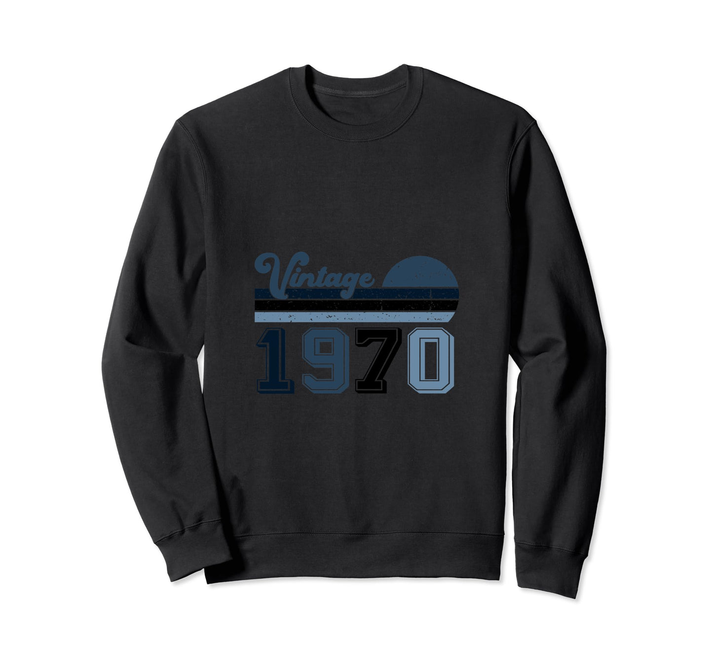 Year 1970 Gift Birthday Mom Dad Sweatshirt - Minimalist Print Unisex - T-Shirt, Sweatshirt, Hoodie