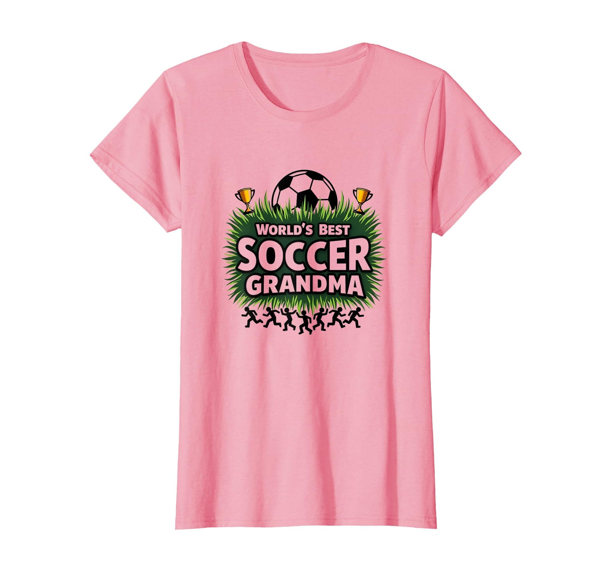 Worlds Best Soccer Grandma Champion T-Shirt - Fun Novelty Design for Adults - T-Shirt, Sweatshirt, Hoodie
