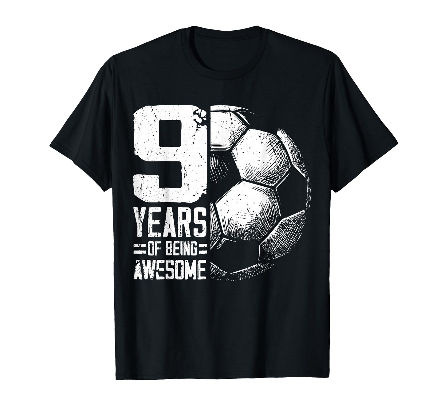 9Th Birthday Soccer Player T-Shirt - Casual Everyday Wear for Adults - T-Shirt, Sweatshirt, Hoodie