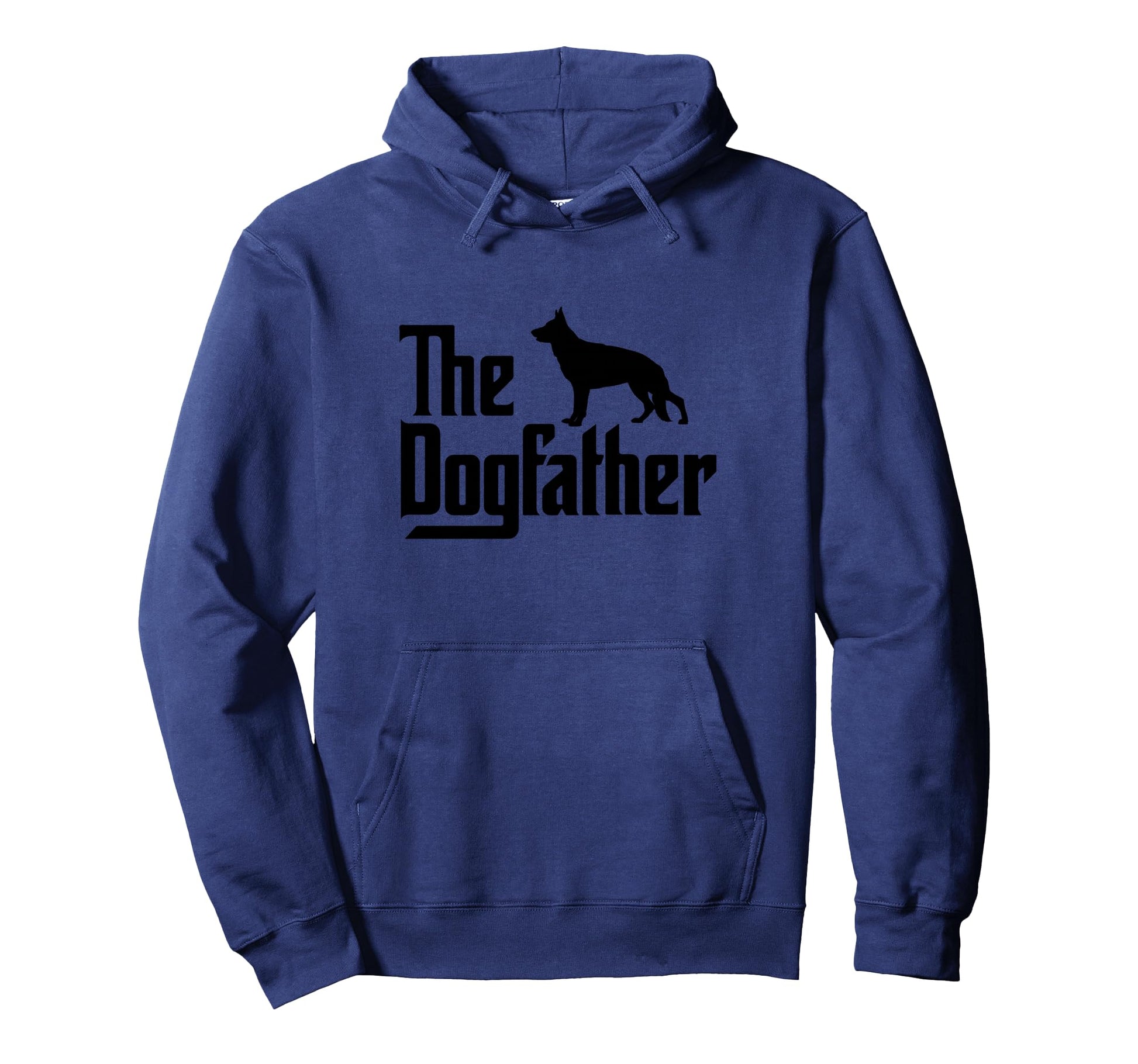 Dogfather German Shepherd Dog Dad Best Hoodie - Novelty Apparel for Adults - T-Shirt, Sweatshirt, Hoodie