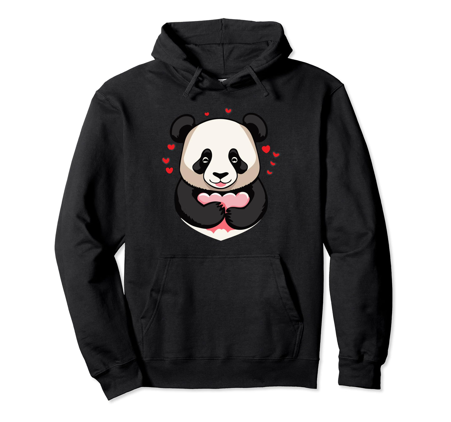 Love Panda Valentines Day Bear Hunt Mama Hoodie - Trendy Graphic Men Women - T-Shirt, Sweatshirt, Hoodie