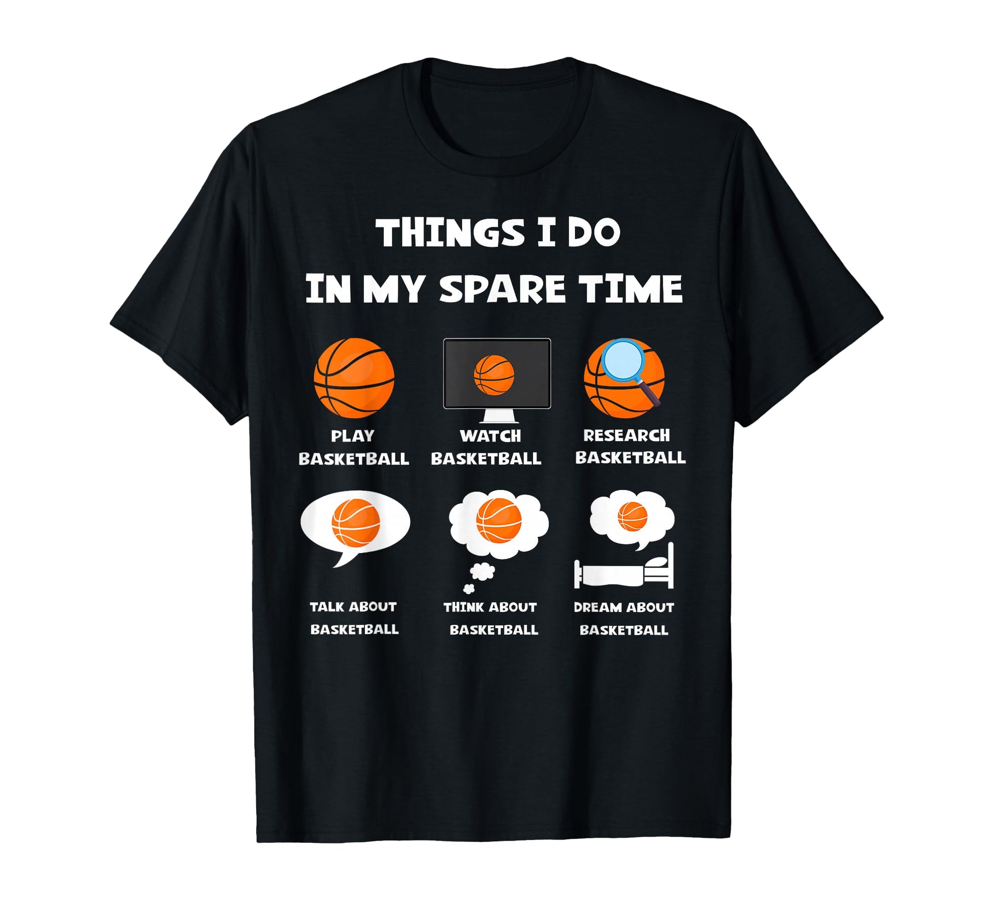 Things I Do My Spare Time Play Watch T-Shirt - Novelty Apparel Unisex - T-Shirt, Sweatshirt, Hoodie