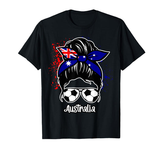 Australia Football Game Player Soccer T-Shirt - Custom Art Print Unisex - T-Shirt, Sweatshirt, Hoodie