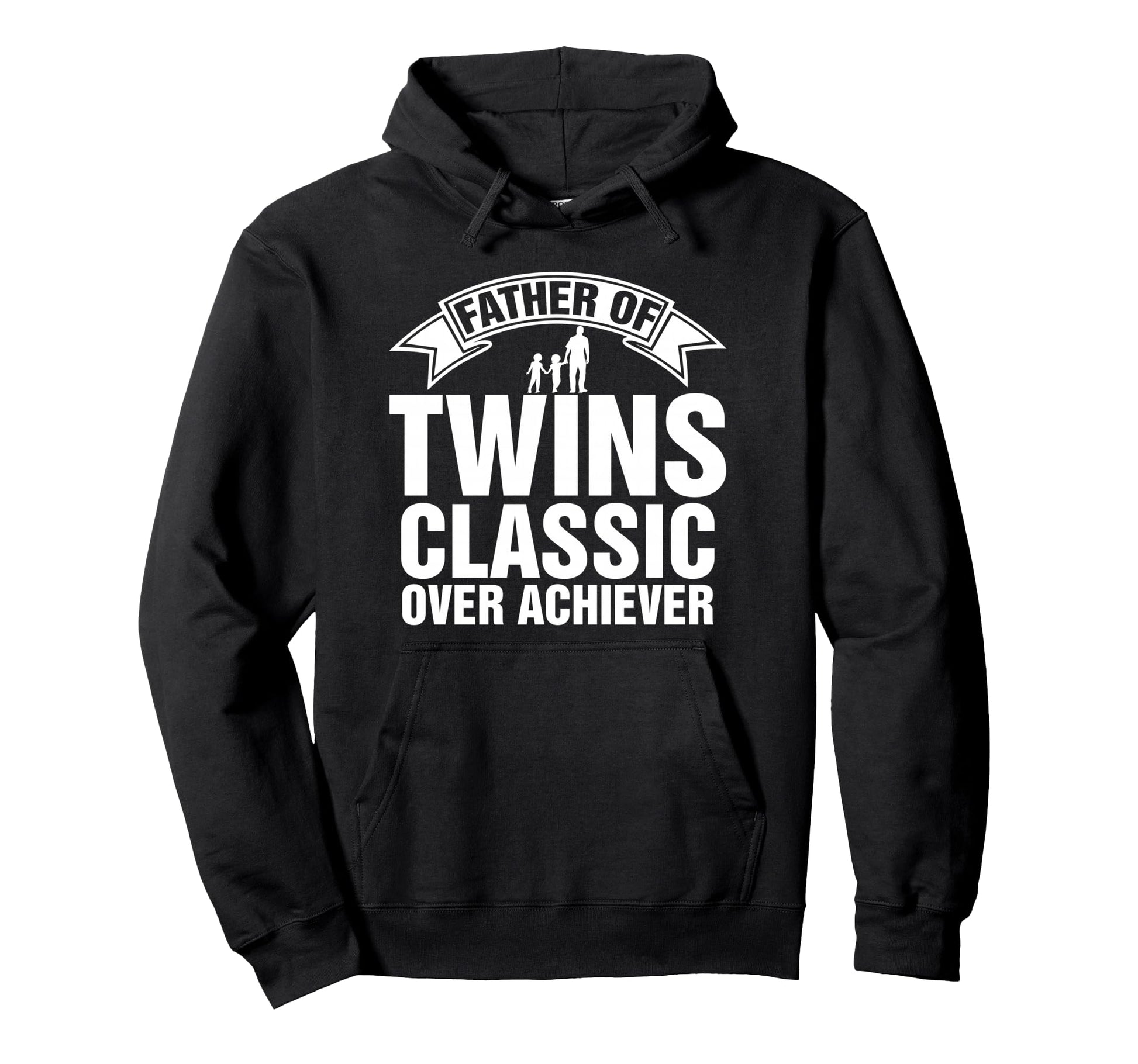 Funny Twin Dad Fathers Day Twin Daddy Hoodie - Aesthetic Graphic for Adults - T-Shirt, Sweatshirt, Hoodie