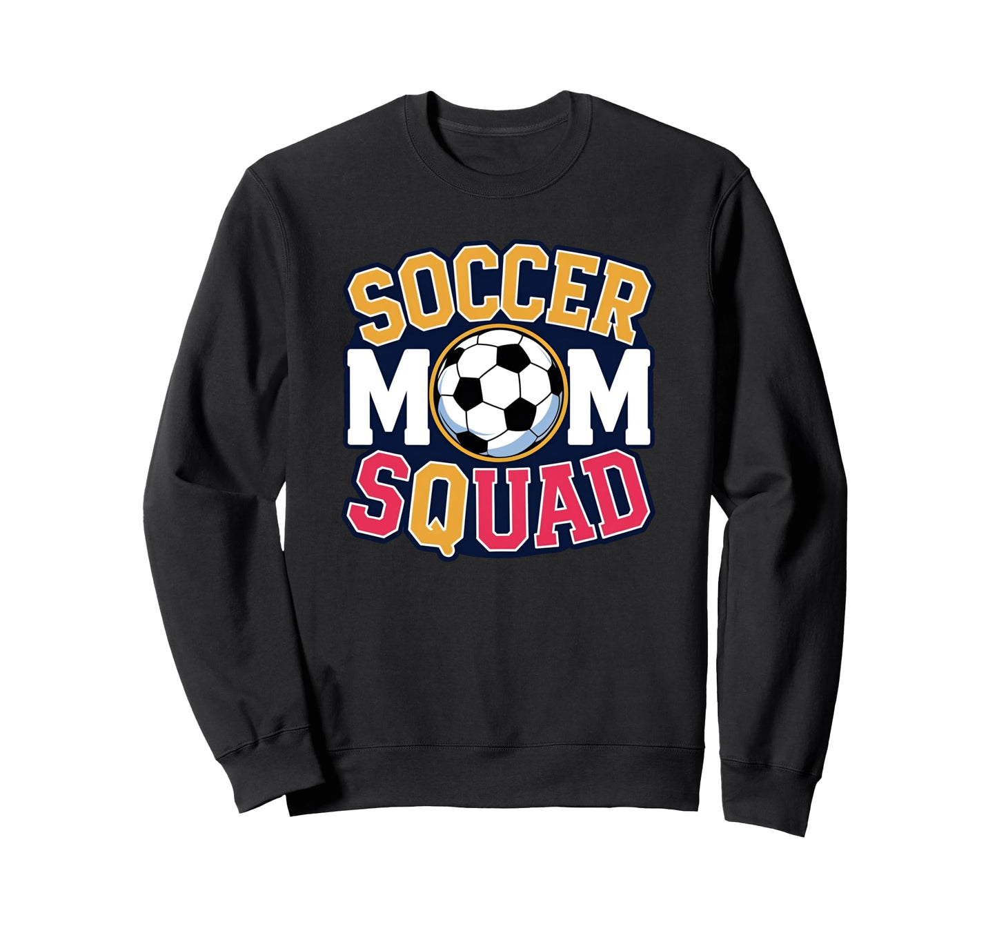 Soccer Mom Squad Family Matching Team Sweatshirt - Custom Art Print Unisex - T-Shirt, Sweatshirt, Hoodie