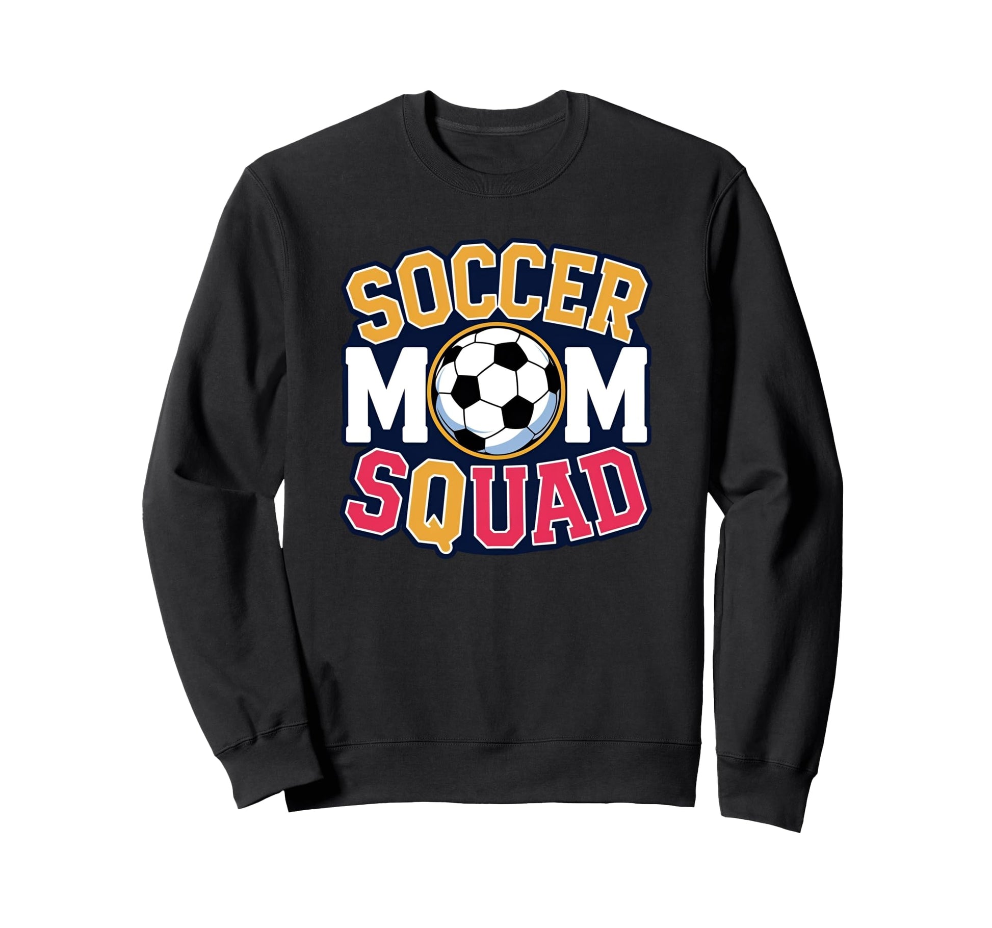 Soccer Mom Squad Family Matching Team Sweatshirt - Custom Art Print Unisex - T-Shirt, Sweatshirt, Hoodie