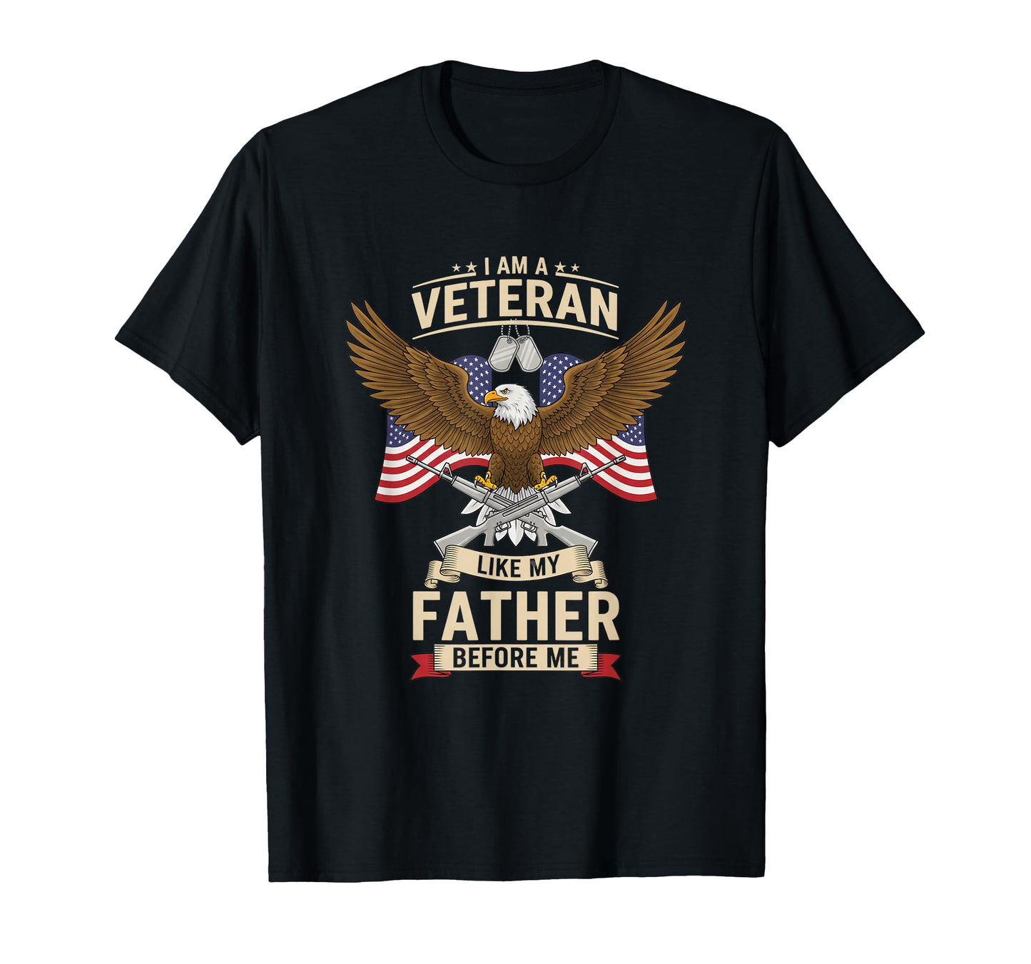 I Am Veteran Like My Father Before Me T-Shirt - Minimalist Print Unisex - T-Shirt, Sweatshirt, Hoodie