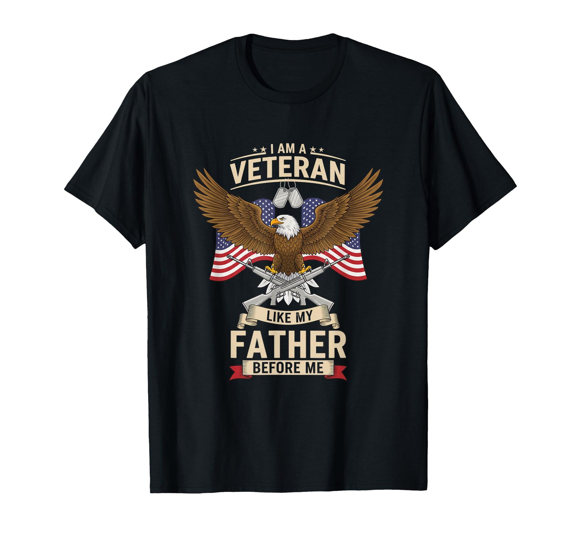 I Am Veteran Like My Father Before Me T-Shirt - Minimalist Print Unisex - T-Shirt, Sweatshirt, Hoodie