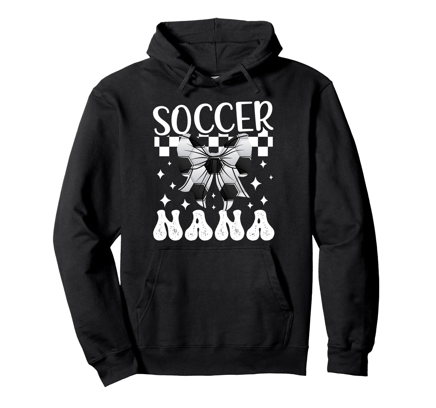 Soccer Nana Coquette Nana Soccer Hoodie - Aesthetic Graphic Men Women - T-Shirt, Sweatshirt, Hoodie