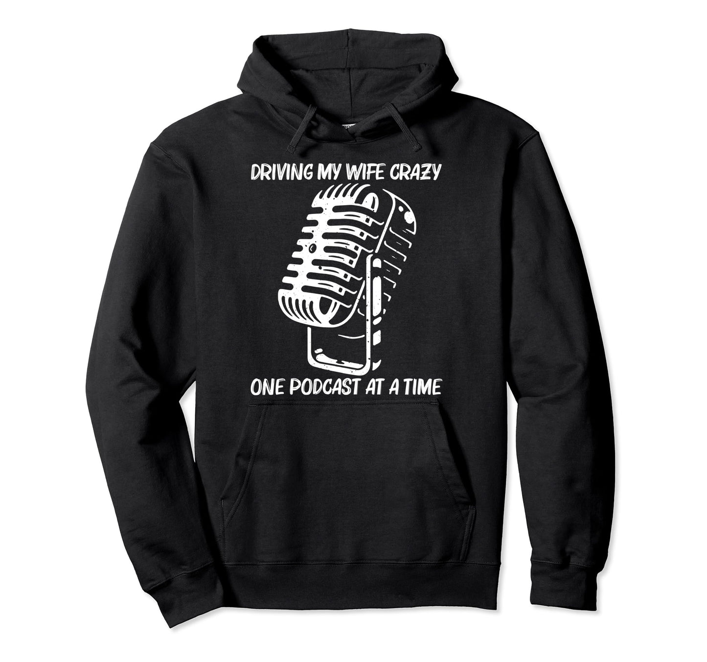 Funny Podcast Dad Podcaster Podcast Host Hoodie - Custom Art Print Unisex - T-Shirt, Sweatshirt, Hoodie