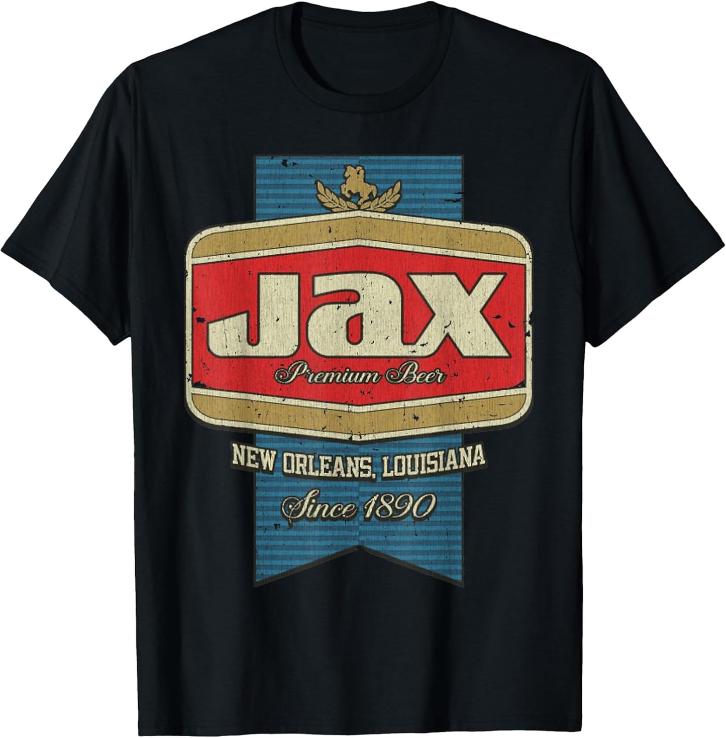 Vintage Jax Beer New Orleans 1890 Unisex T-shirt, Sweatshirt, Hoodie, Long Sleeve Tee - T-Shirt, Sweatshirt, Hoodie