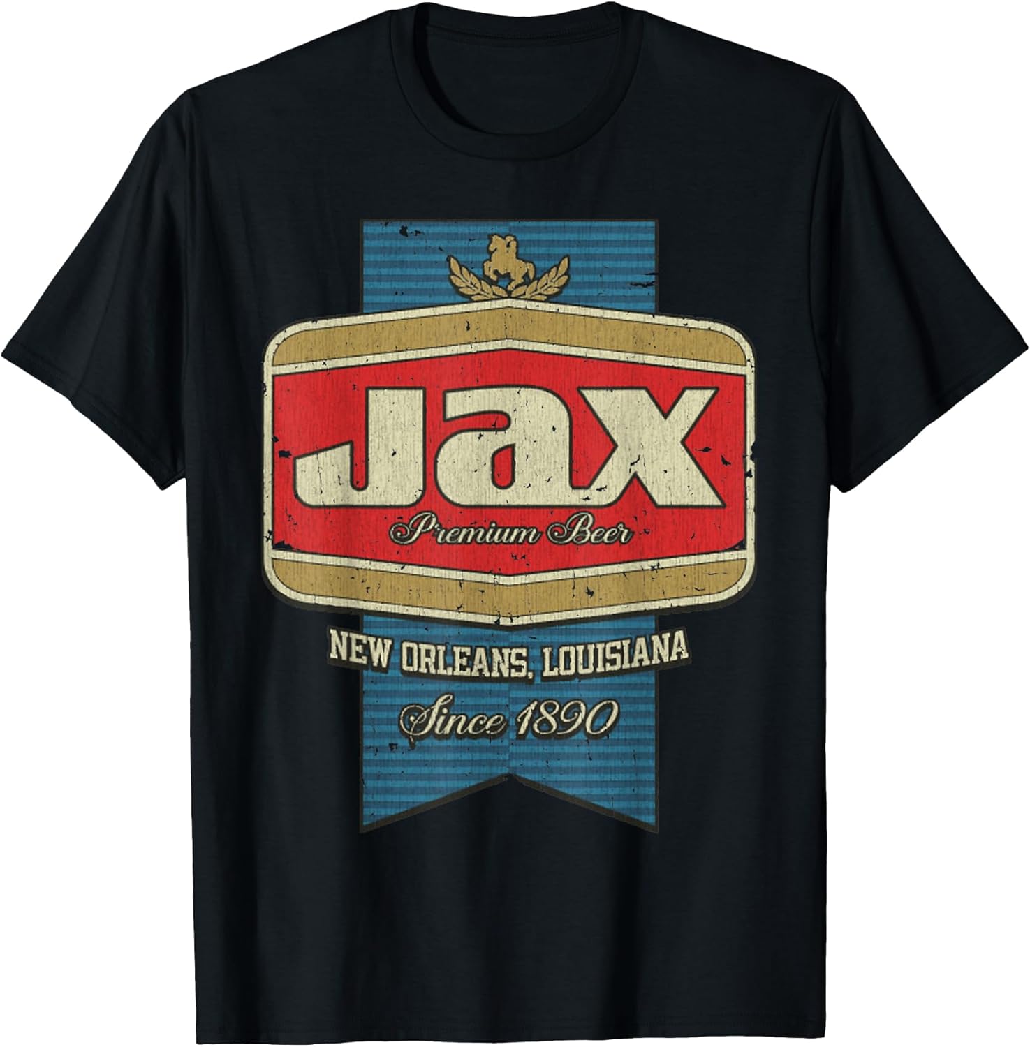 Vintage Jax Beer New Orleans 1890 Unisex T-shirt, Sweatshirt, Hoodie, Long Sleeve Tee - T-Shirt, Sweatshirt, Hoodie