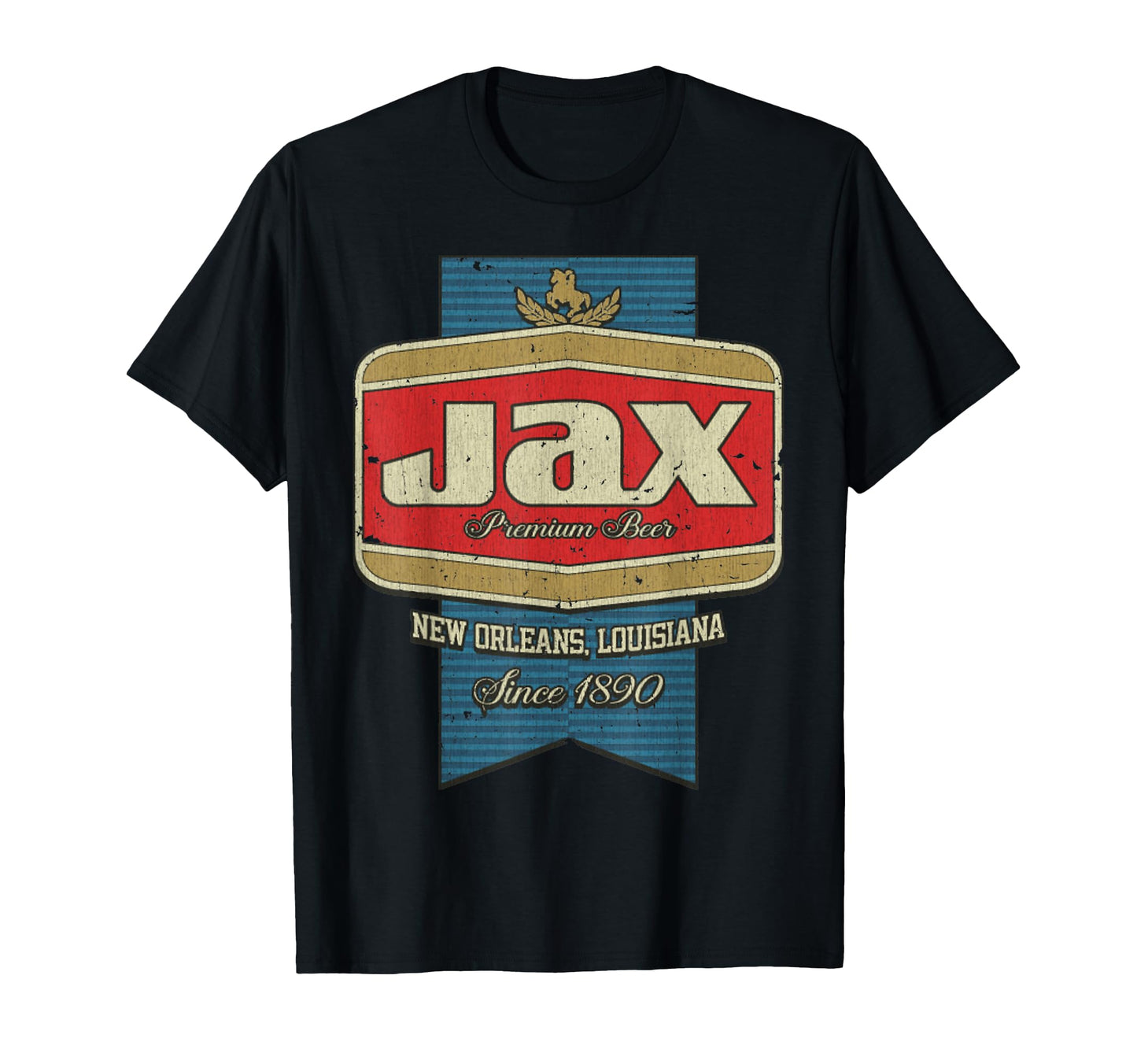 Jax Beer New Orleans 1890 T-Shirt - Minimalist Print for Adults - T-Shirt, Sweatshirt, Hoodie