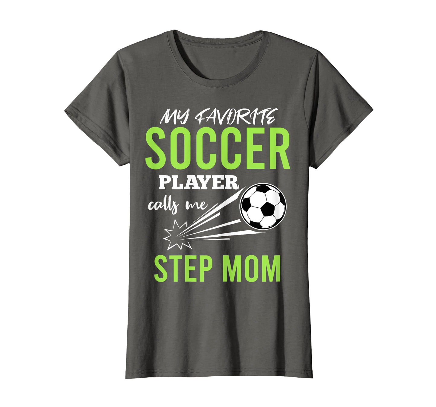 Soccer Step Mom My Favorite Player Calls T-Shirt - Minimalist Print Unisex - T-Shirt, Sweatshirt, Hoodie