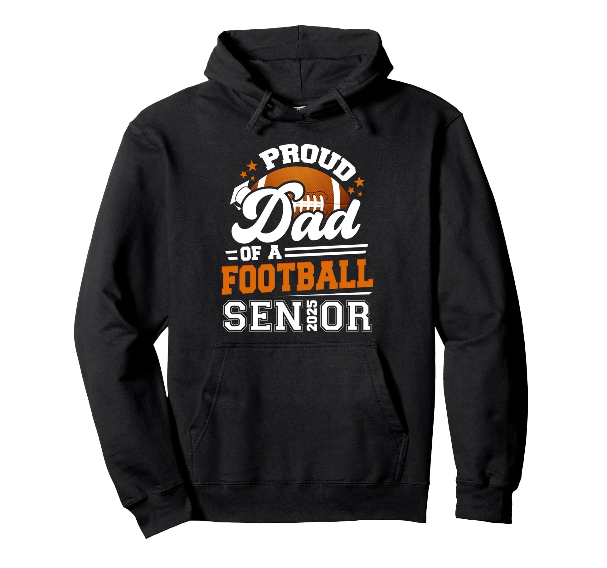 Proud Dad Baseball Senior Class 2025 Hoodie - Novelty Apparel Men Women - T-Shirt, Sweatshirt, Hoodie