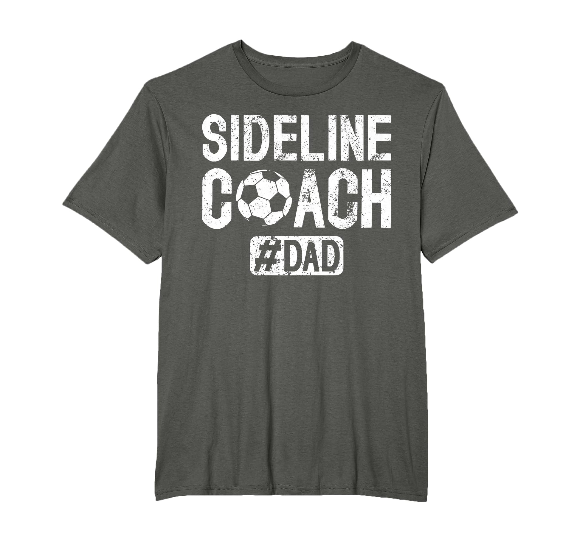 Sideline Coach Soccer Dad Soccer Player T-Shirt - Custom Art Print Unisex - T-Shirt, Sweatshirt, Hoodie