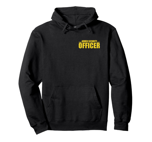 Armed Security Officer Guard Uniform Hoodie - Minimalist Print for Adults - T-Shirt, Sweatshirt, Hoodie