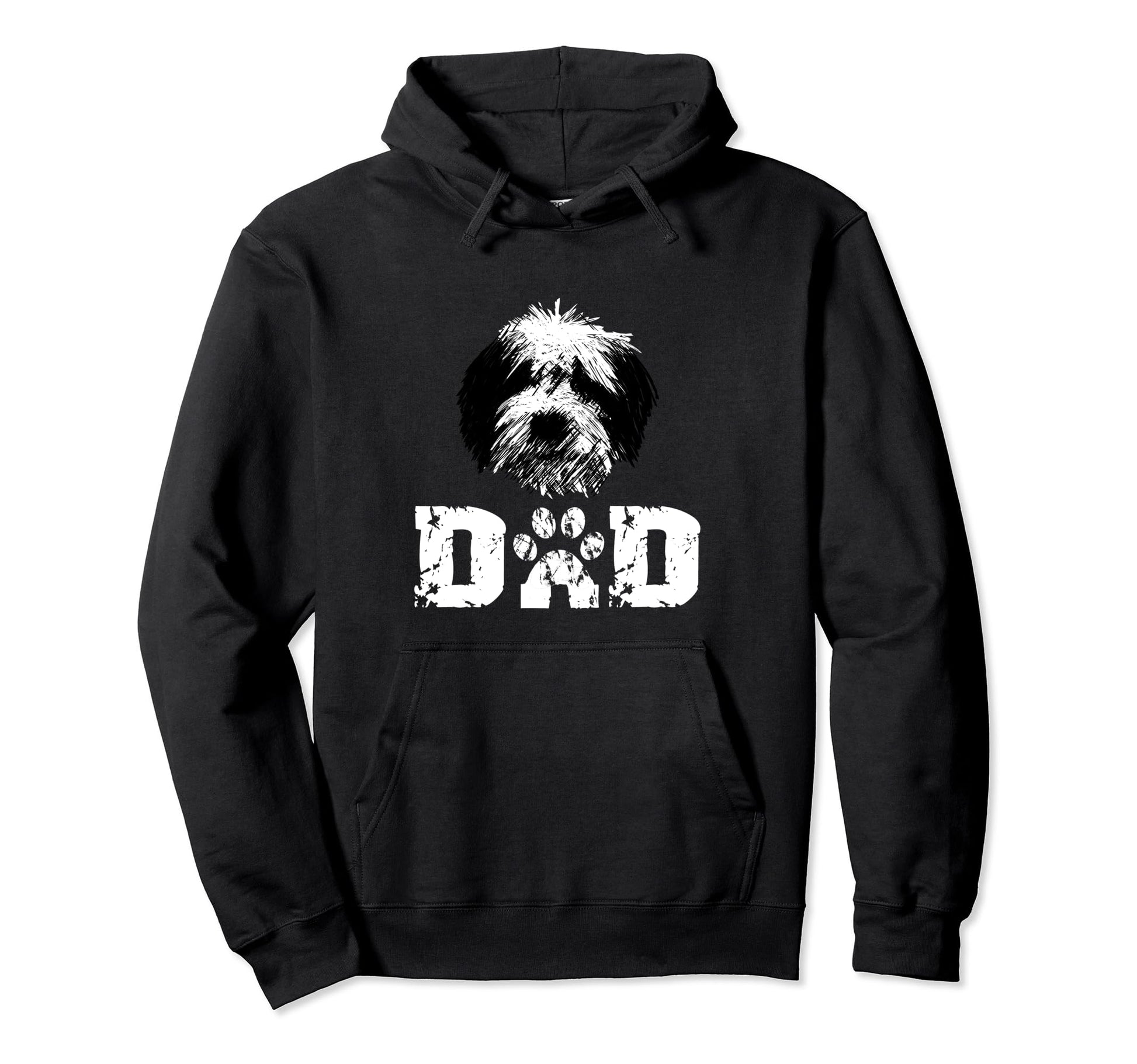 Sheepadoodle Dad Doodle Dog Dad Hoodie - Aesthetic Graphic Men Women - T-Shirt, Sweatshirt, Hoodie