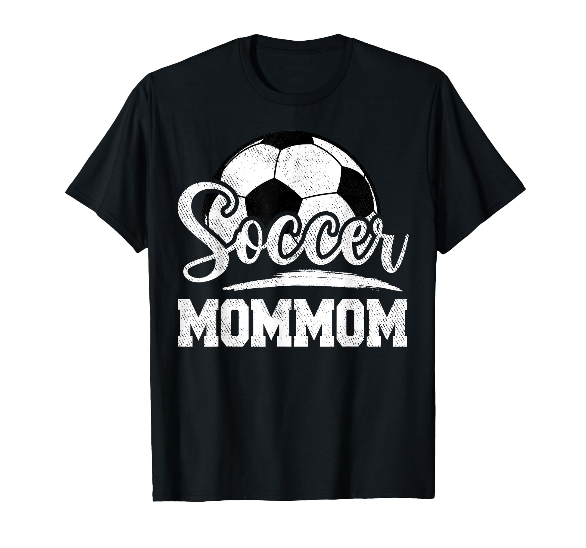 Soccer Mommom Soccer Player Game Day T-Shirt - Trendy Graphic for Adults - T-Shirt, Sweatshirt, Hoodie