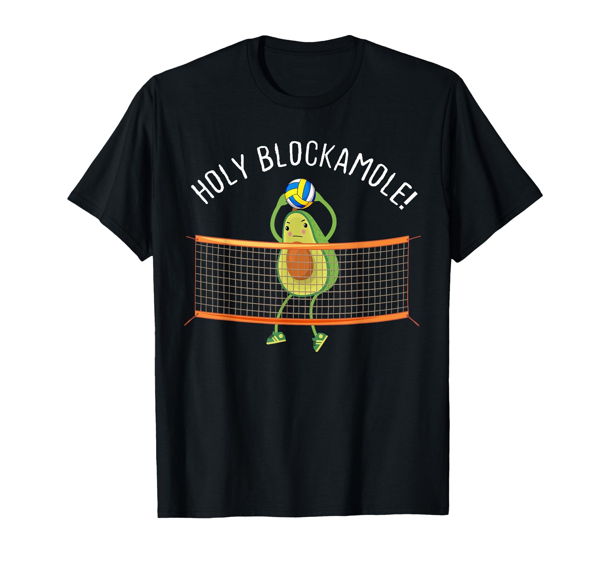 Holy Blockamole Volleyball Funny Small T-Shirt - Aesthetic Graphic Unisex - T-Shirt, Sweatshirt, Hoodie