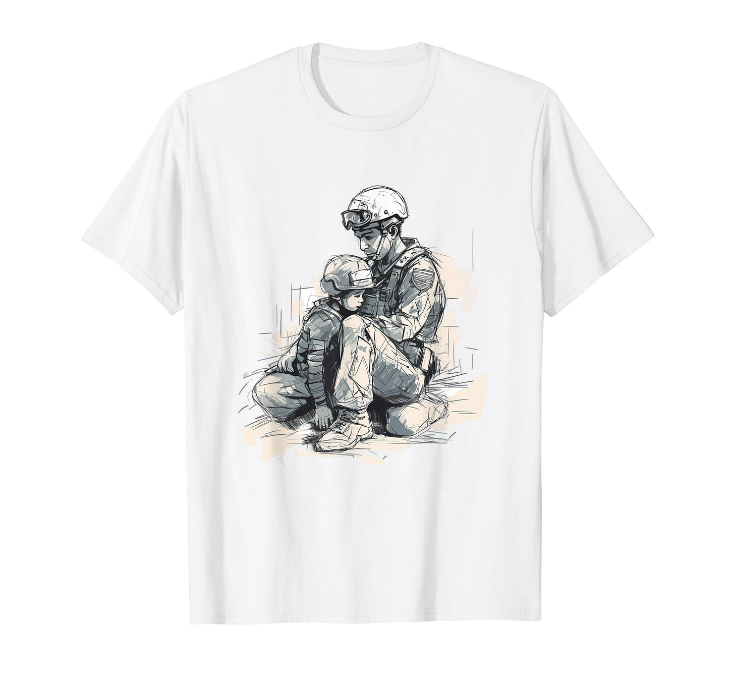 Dad Grandpa Veteran Veterans American T-Shirt - Trendy Graphic Men Women - T-Shirt, Sweatshirt, Hoodie