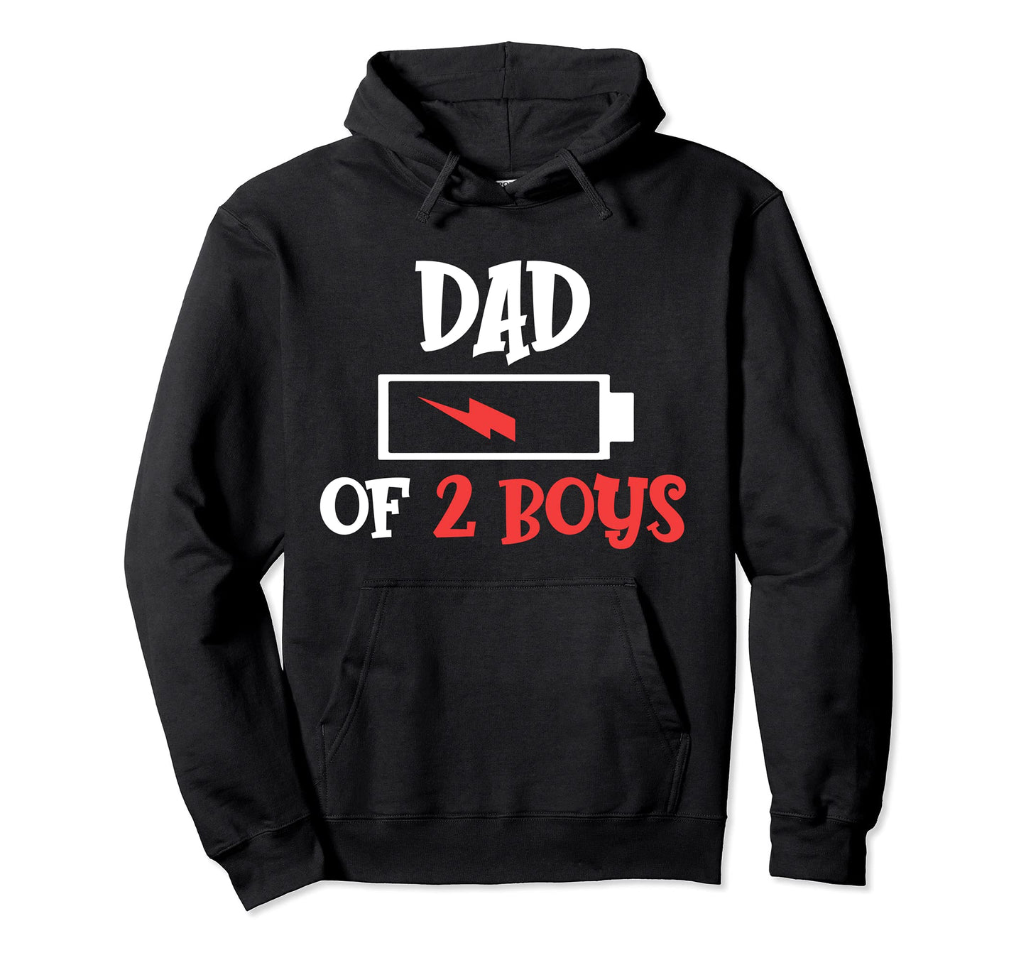 Dad 2 Fathers Day Hoodie - Streetwear Style Unisex - T-Shirt, Sweatshirt, Hoodie