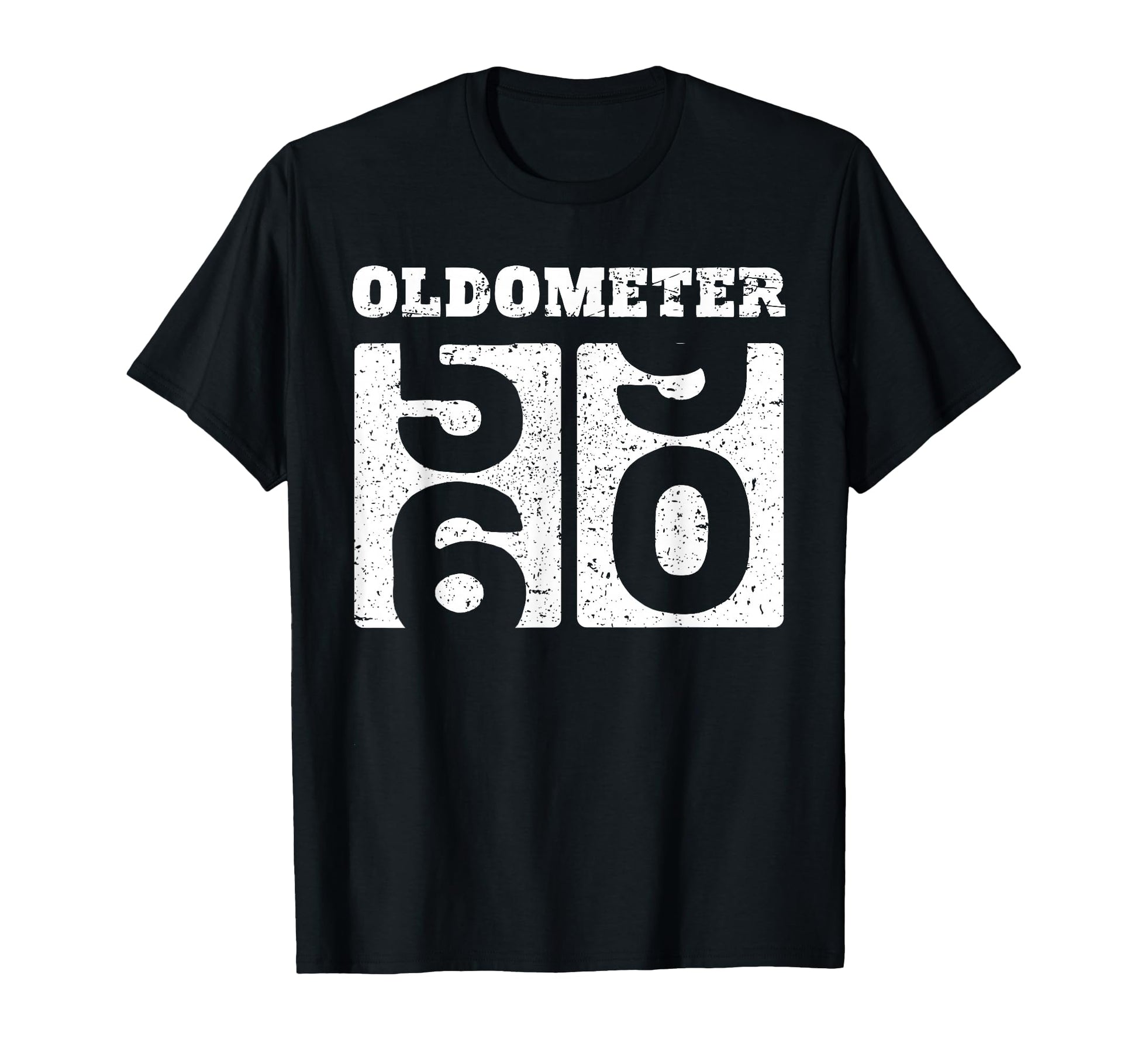 Funny 60Th Birthday Oldometer 59 60 T-Shirt - Aesthetic Graphic for Adults - T-Shirt, Sweatshirt, Hoodie