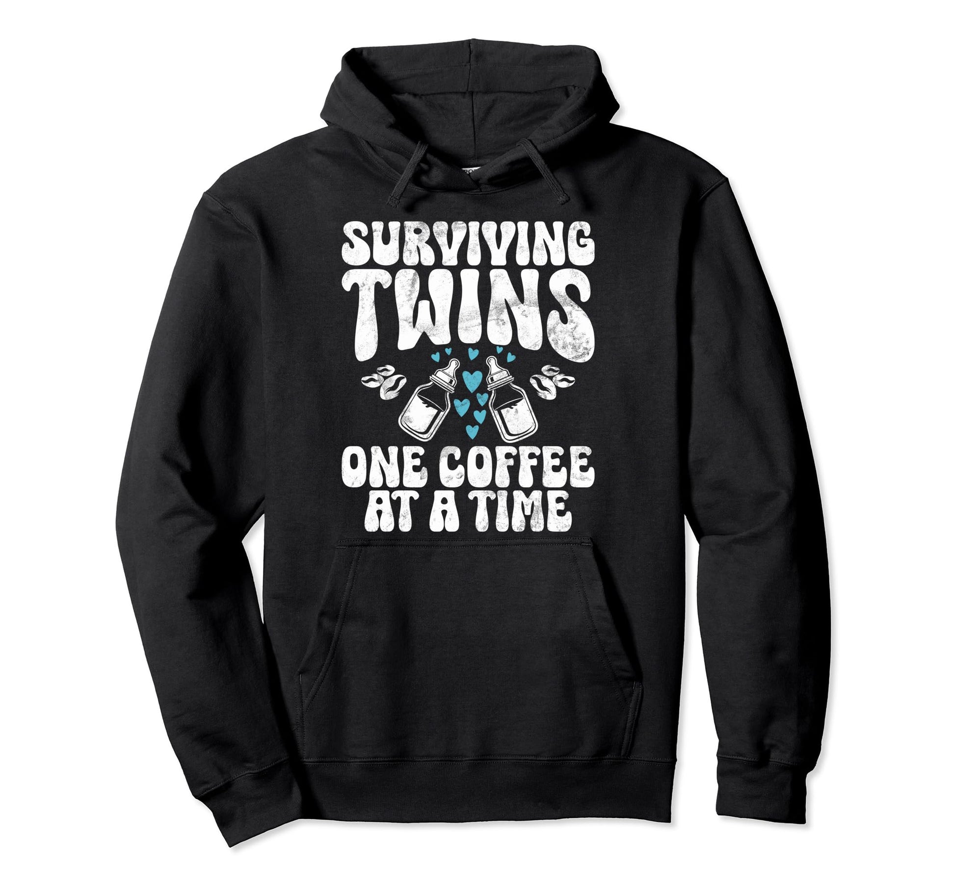 Surviving Twins One Coffee Time Twin Hoodie - Aesthetic Graphic Men Women - T-Shirt, Sweatshirt, Hoodie