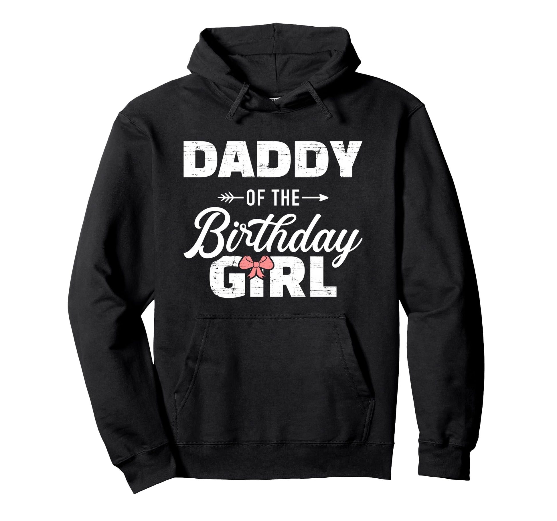Daddy Birthday Daughter Matching Family Dad Hoodie - Trendy Graphic Unisex - T-Shirt, Sweatshirt, Hoodie