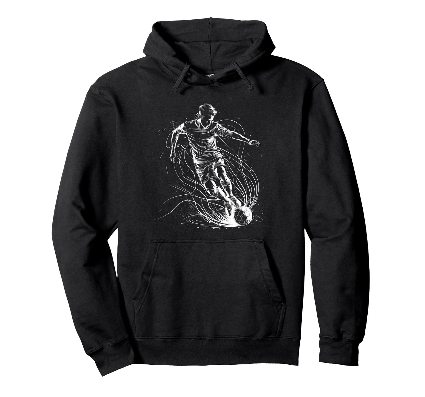 Soccer Player Sports Hoodie - Fun Novelty Design Unisex - T-Shirt, Sweatshirt, Hoodie