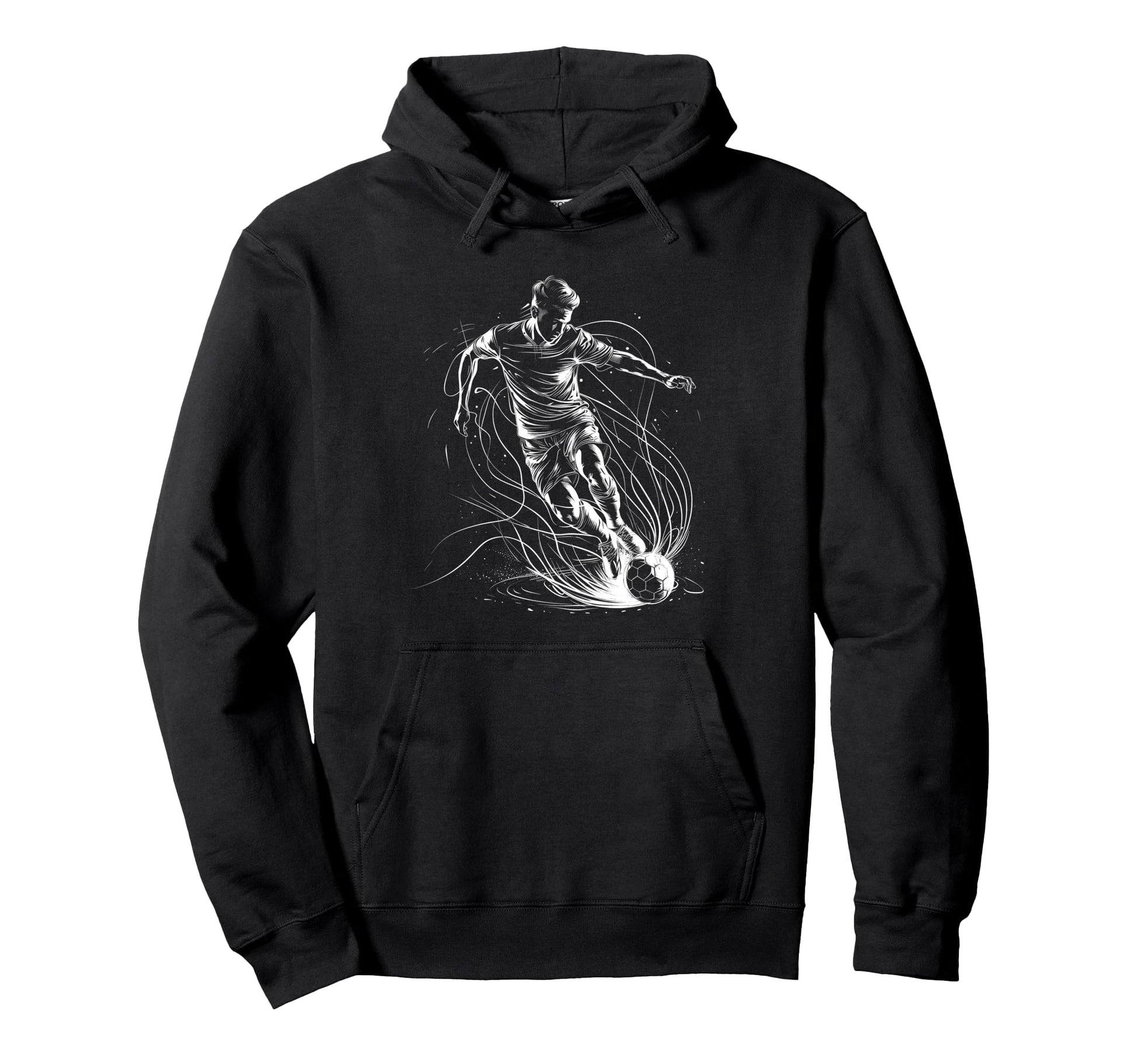 Soccer Player Sports Hoodie - Fun Novelty Design Unisex - T-Shirt, Sweatshirt, Hoodie