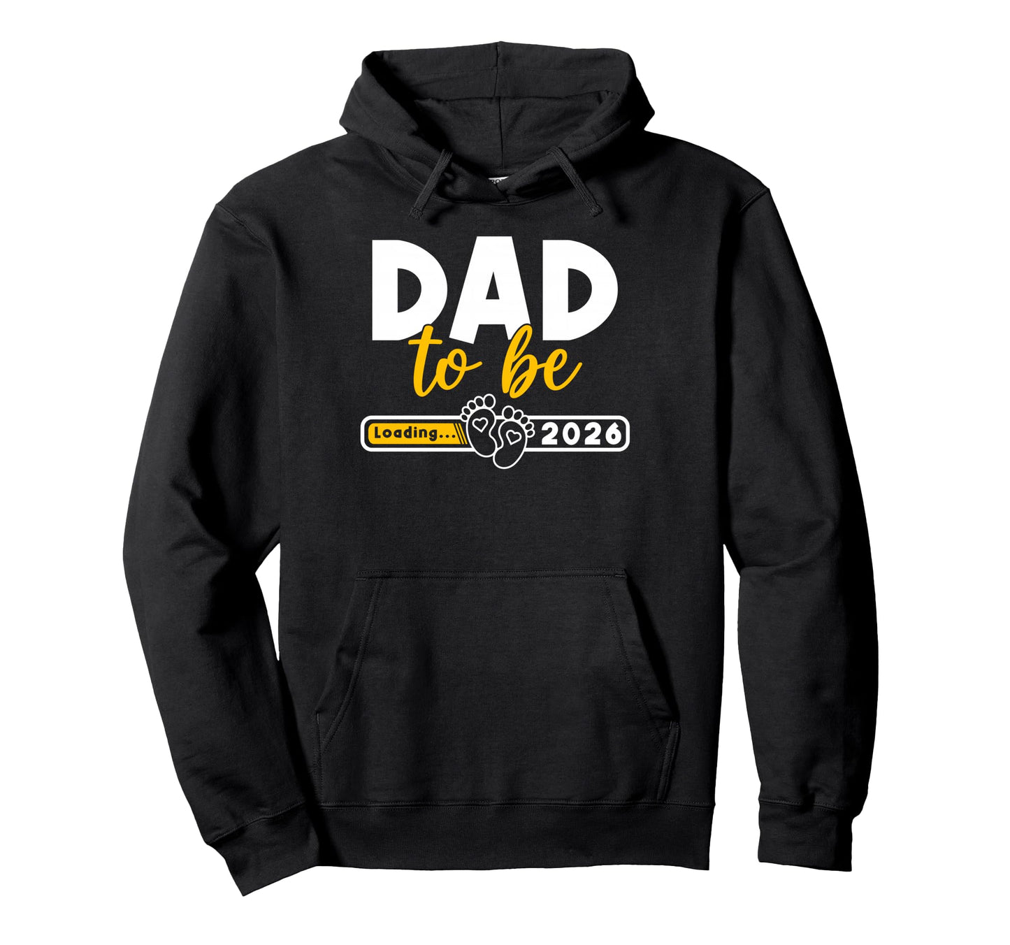 Dad To Be Loading New Dad Est 2026 Hoodie - Streetwear Style for Adults - T-Shirt, Sweatshirt, Hoodie