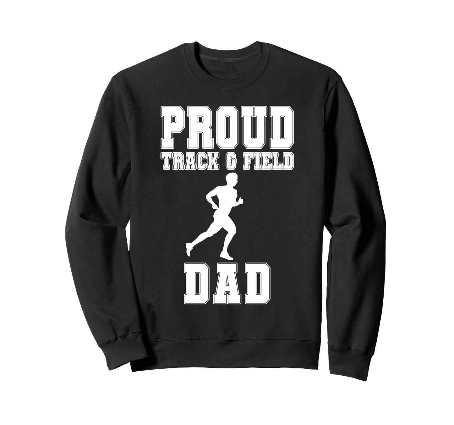 Proud Track Fielddad Game Day Sports Sweatshirt - Custom Art Print Unisex - T-Shirt, Sweatshirt, Hoodie