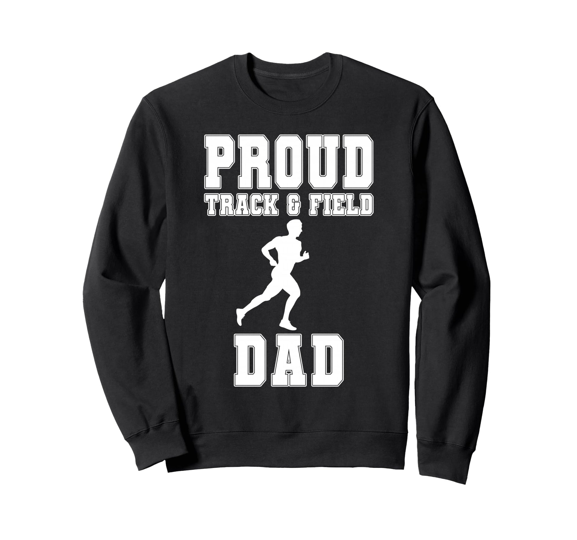 Proud Track Fielddad Game Day Sports Sweatshirt - Custom Art Print Unisex - T-Shirt, Sweatshirt, Hoodie