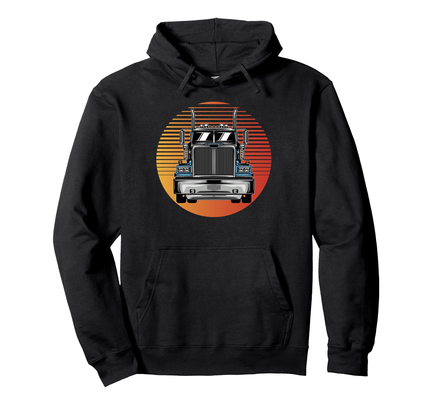 Truck Driver Art Dad Trucking Cdl Hoodie - Streetwear Style Men Women - T-Shirt, Sweatshirt, Hoodie