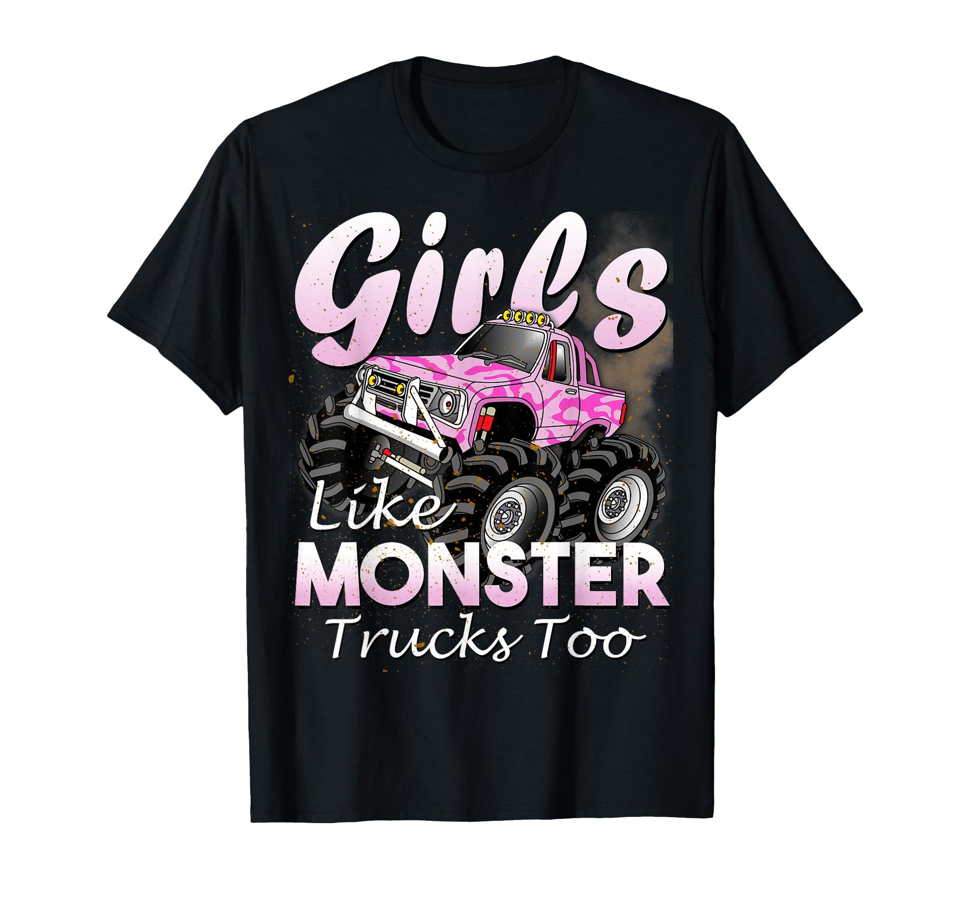 Monster Truck Like Monsters Too T-Shirt - Custom Art Print Men Women - T-Shirt, Sweatshirt, Hoodie