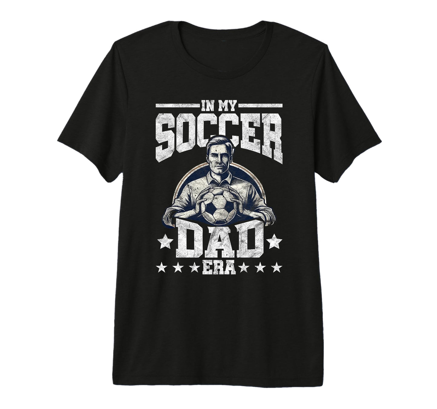 Mens My Soccer Dad Era Tri Blend T-Shirt - Fun Novelty Design for Adults - T-Shirt, Sweatshirt, Hoodie