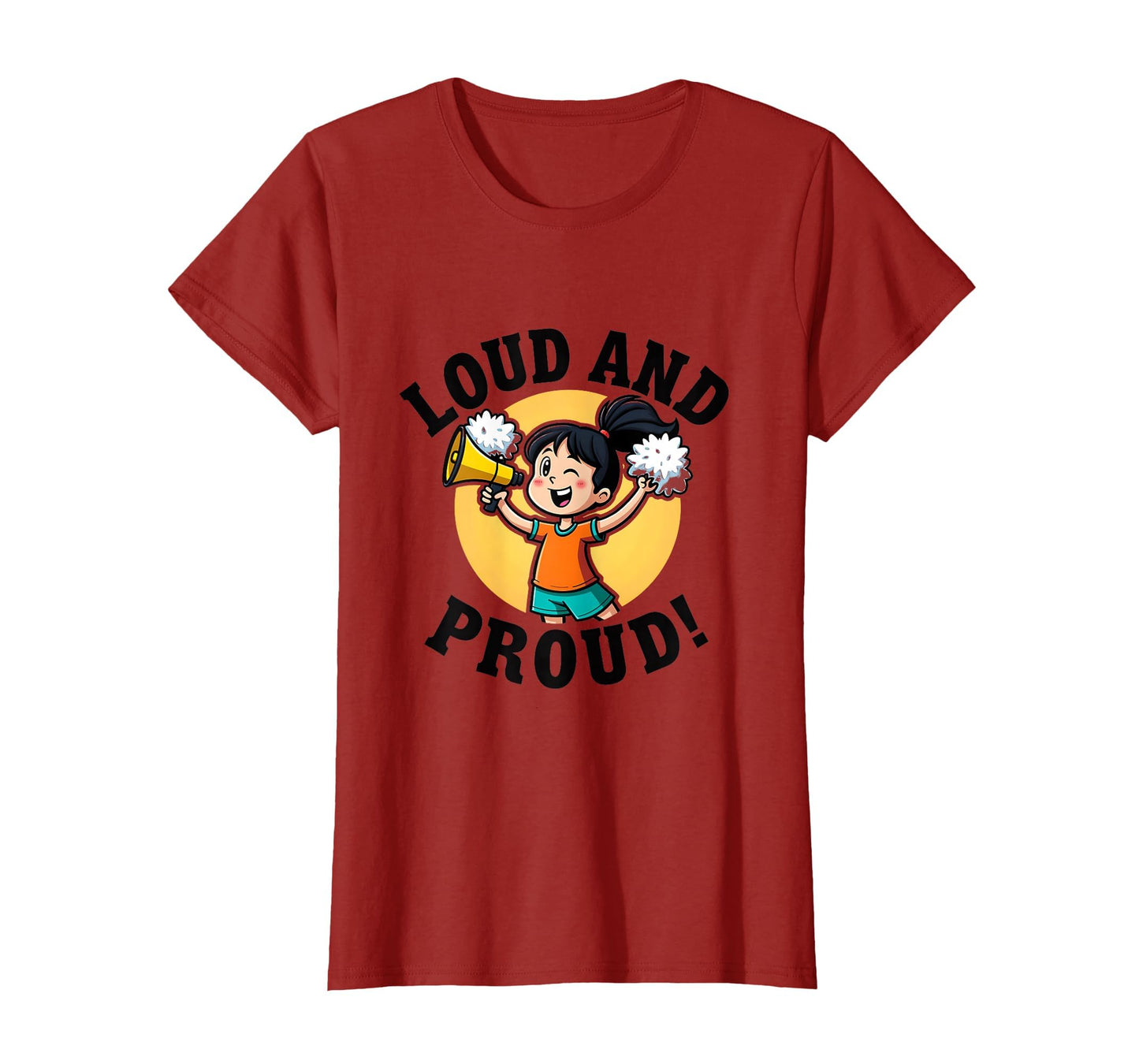 Loud And Proud Soccer Mom Womens T-Shirt - Trendy Graphic for Adults - T-Shirt, Sweatshirt, Hoodie