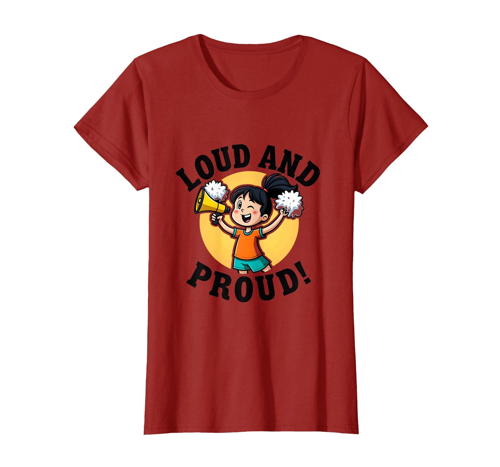 Loud And Proud Soccer Mom Womens T-Shirt - Trendy Graphic for Adults - T-Shirt, Sweatshirt, Hoodie
