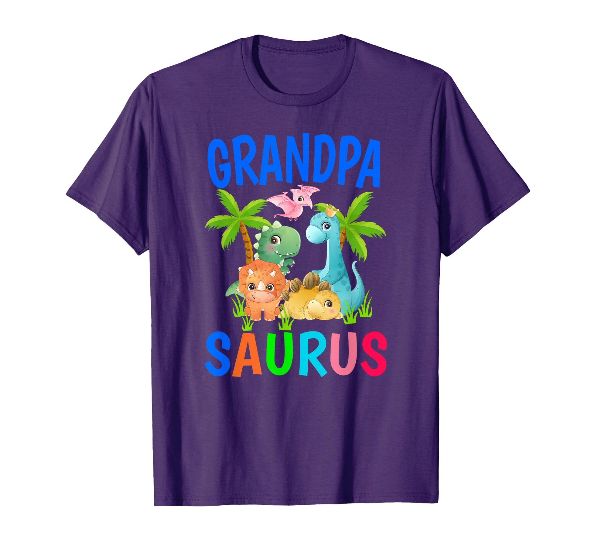 Grandpa Saurus Birthday Grandad T-Shirt - Casual Everyday Wear Unisex - T-Shirt, Sweatshirt, Hoodie