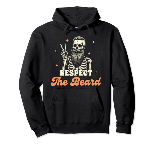Bearded Dad Daddy Papa Fathers Day Hoodie - Graphic Print Men Women - T-Shirt, Sweatshirt, Hoodie