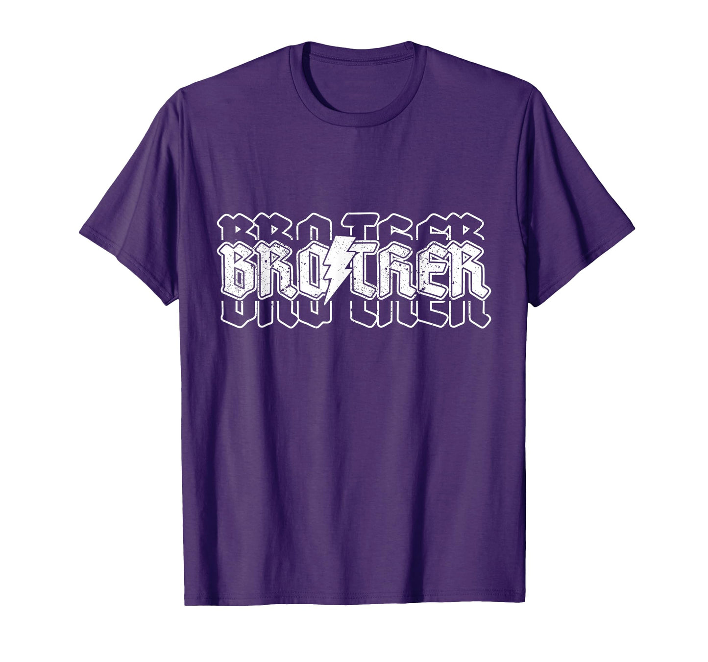 Checkered Brother Lightning Bolt T-Shirt - Minimalist Print for Adults - T-Shirt, Sweatshirt, Hoodie