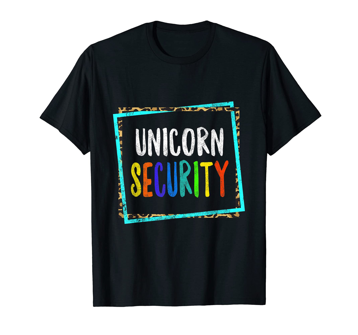 Halloween Costume Unicorn Security Dad T-Shirt - Unique Graphic Men Women - T-Shirt, Sweatshirt, Hoodie