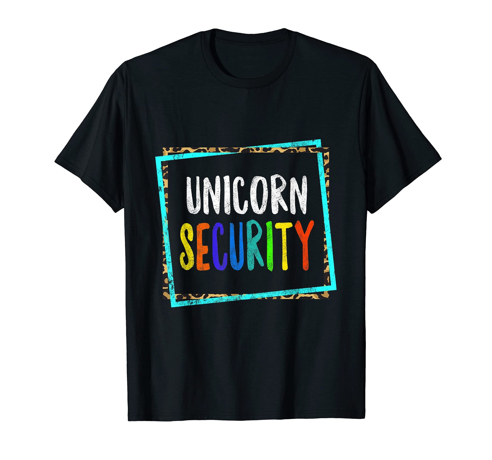Halloween Costume Unicorn Security Dad T-Shirt - Unique Graphic Men Women - T-Shirt, Sweatshirt, Hoodie