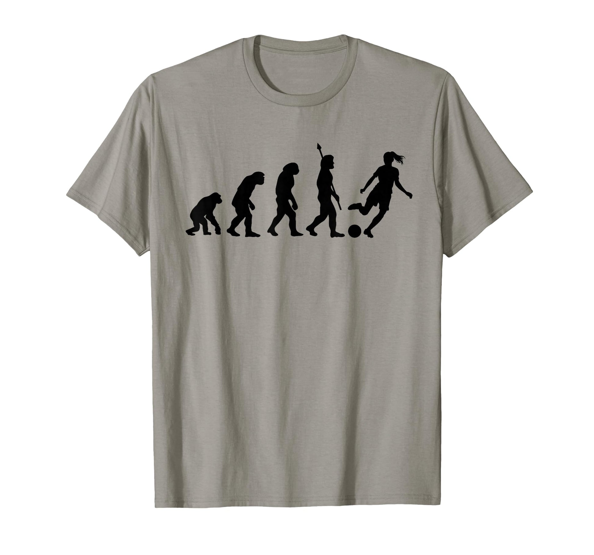 Soccer Evolution Play Like T-Shirt - Fun Novelty Design for Adults - T-Shirt, Sweatshirt, Hoodie