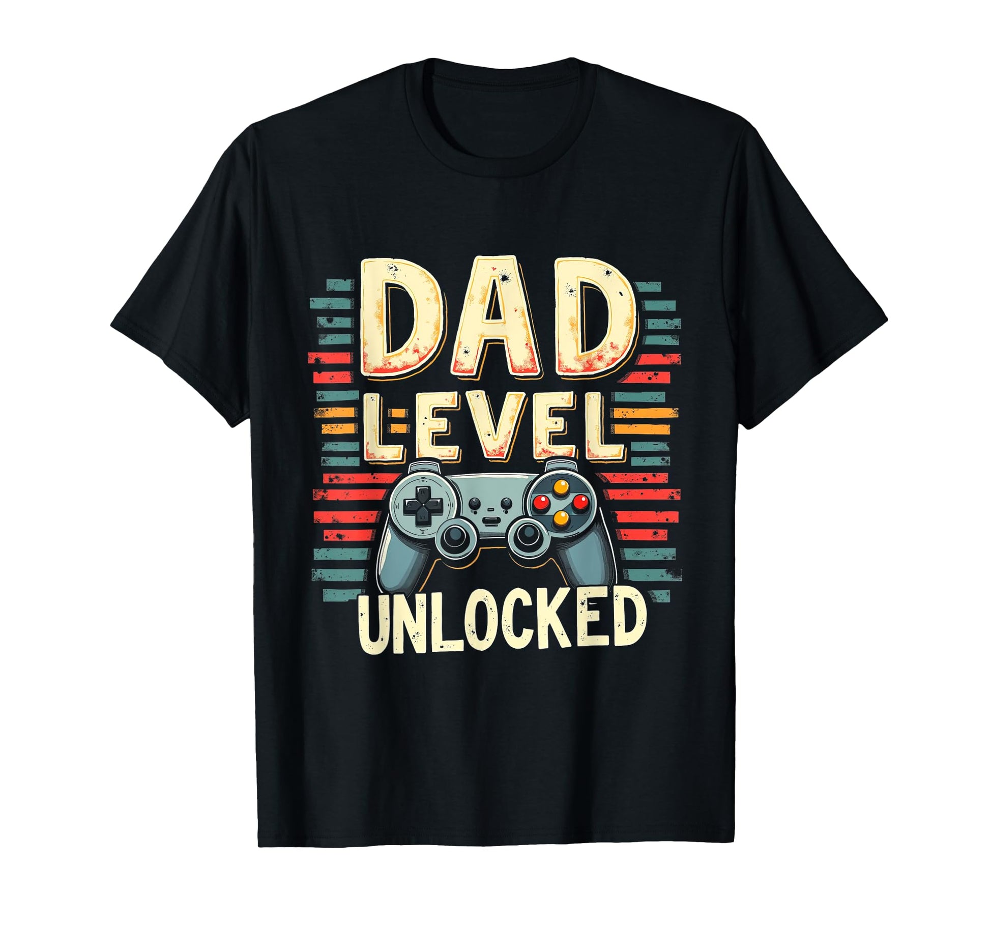 Dad Level Unlocked Funny Gamer Dad T-Shirt - Graphic Print Men Women - T-Shirt, Sweatshirt, Hoodie