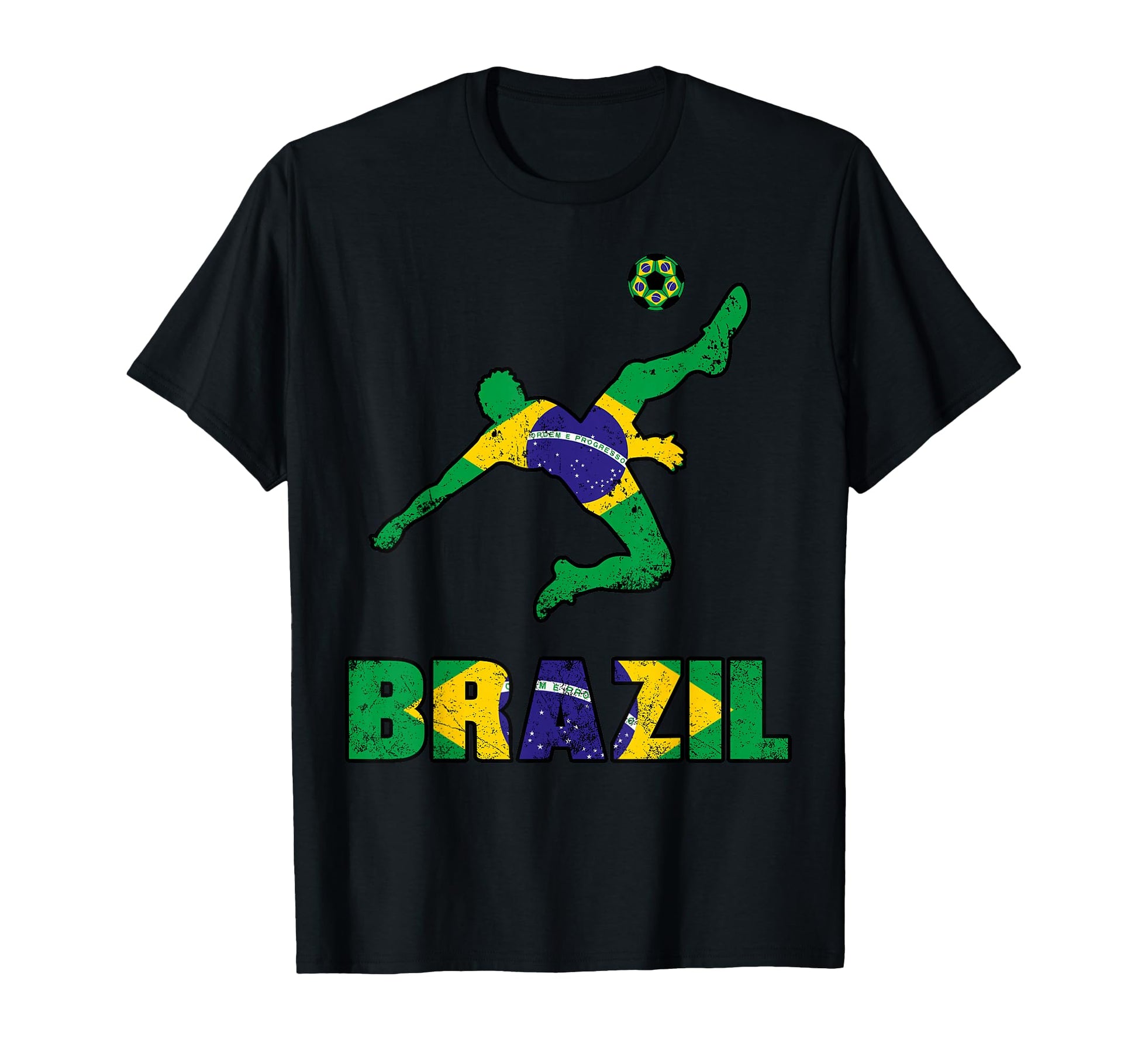 Brazil Football Game Player Soccer T-Shirt - Streetwear Style for Adults - T-Shirt, Sweatshirt, Hoodie